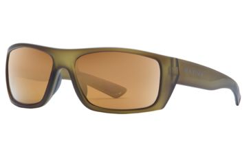 Image of Native Eyewear Distiller, Matte Moss Frame, Bronze Reflex Lens, 187 356 527