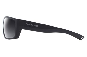 Image of Native Eyewear Distiller Single Vision Prescription Sunglasses, Matte Black Frame, Polarized, 187 302 523SV