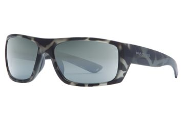 Image of Native Eyewear Distiller Single Vision Prescription Sunglasses, Matte Gray Tortoise Frame, Polarized, 187 911 528SV