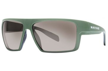 Image of Native Eyewear Eldo Bifocal Prescription Sunglasses,Frasier Green/Dark Gray Frame,Polarized,177 904 528BI