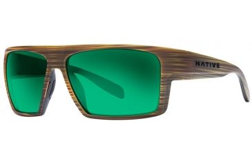 Image of Native Eyewear Eldo Bifocal Prescription Sunglasses,Wood/Black/Black Frame,Polarized,177 903 529BI