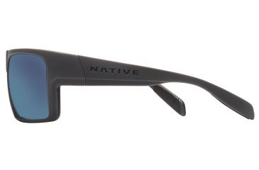 Image of Native Eyewear Eldo Sunglasses,Granite/Asphalt/ Granite Frame,Blue Reflex Lens,Polarized,177 905 526