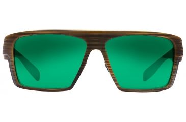Image of Native Eyewear Eldo Sunglasses,Wood/Black/Black Frame,Green Reflex Brown Lens,Polarized,177 903 529