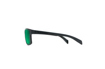 Image of Native Eyewear Flatirons, Matte Black Frame, Green Reflex Lens, 172 302 529