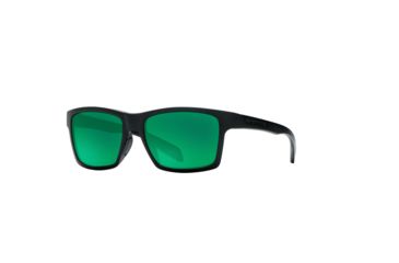 Image of Native Eyewear Flatirons, Matte Black Frame, Green Reflex Lens, 172 302 529