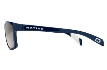 Image of Native Eyewear Flatirons Sunglasses,Midnight Frame,Silver Reflex Lens,Polarized,172 386 528