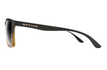 Image of Native Eyewear Four Corners, Matte Black / Tort Frame, Gray Lens, 198 924 523