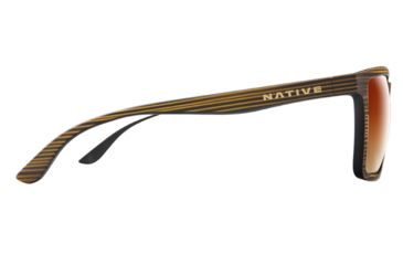 Image of Native Eyewear Four Corners, Wood Frame, Brown Lens, 198 903 524