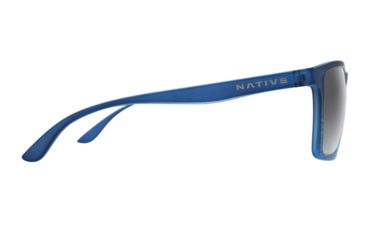 Image of Native Eyewear FourCorners, Blue Water Frame, Silver Reflex Lens, 198 942 528