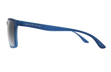 Image of Native Eyewear FourCorners, Blue Water Frame, Silver Reflex Lens, 198 942 528