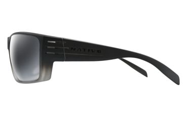 Image of Native Eyewear Griz, Smoke Fade Frame, Silver Reflex Lens, 196 327 528