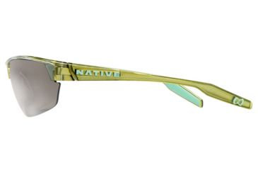 Image of Native Eyewear Hardtop Ultra Sunglasses,Metallic Fern Frame,Silver Reflex Lens,Polarized,171 391 528