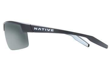Image of Native Eyewear Hardtop Ultra XP, Matte Black Frame, Gray Lens, 182 302 523
