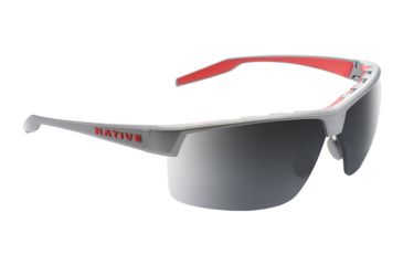 Image of Native Eyewear Hardtop Ultra XP, Platinum Frame, Gray Lens, 182 603 523