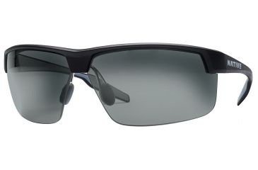 Image of Native Eyewear Hardtop Ultra XP Sunglasses,Asphalt Frame,Gray Lens,Polarized,182 302 523