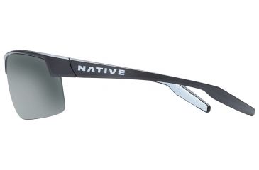 Image of Native Eyewear Hardtop Ultra XP Sunglasses,Asphalt Frame,Gray Lens,Polarized,182 302 523