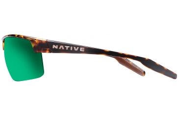 Image of Native Eyewear Hardtop Ultra XP Sunglasses,Desert Tort Frame,Green Reflex Brown Lens,Polarized,182 312 529