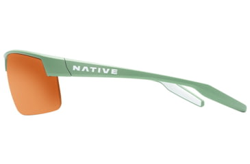 Image of Native Eyewear Hardtop Ultra XP Sunglasses,Frasier Green/Dark Gray Frame,Brown Lens,Polarized,182 398 524