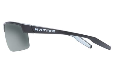 Image of Native Eyewear Hardtop Ultra XP, Matte Black Frame, Gray Lens, 182 302 523