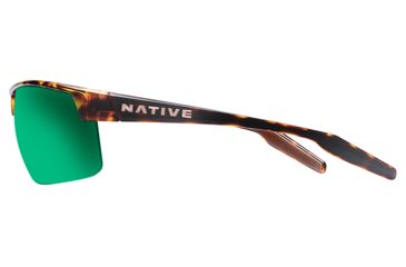 Image of Native Eyewear Hardtop Ultra XP Sunglasses,Desert Tort Frame,Green Reflex Brown Lens,Polarized,182 312 529