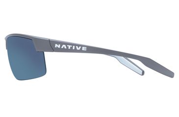 Image of Native Eyewear Hardtop Ultra XP, Granite Frame, Blue Reflex Lens, 182 911 526