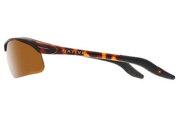 Image of Native Eyewear Hardtop XP Sunglasses, Maple Tort Frame, Brown Lens, Polarized, 120 342 515