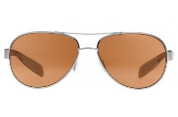 Image of Native Eyewear Haskill Sunglasses, Chrome/Maple Tort/Light Grey Frame, Brown Lens, Polarized, 164 378 524