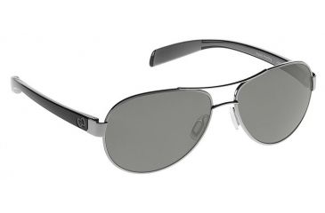 Image of Native Eyewear Haskill Sunglasses, Chrome/Iron/Gray Frame, Gray Lens, Polarized, 164 377 523