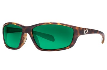 Image of Native Eyewear Kodiak Sunglasses,Desert Tort Frame,Green Reflex Lens,Polarized,159 312 529