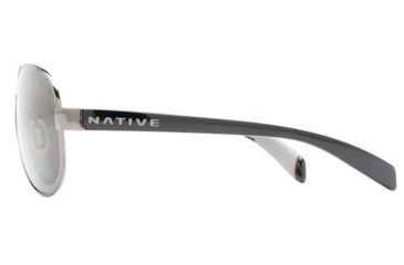 Image of Native Eyewear Patroller Sunglasses,Gunmetal/Iron Frame,Gray Lens,Polarized,175 382 523