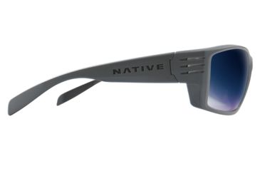 Image of Native Eyewear Raghorn, Granite Frame, Blue Reflex Lens, 199 911 526