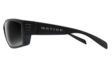 Image of Native Eyewear Raghorn, Matte Black Frame, Gray Lens, 199 302 523