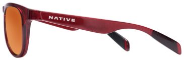Image of Native Eyewear Sanitas Sunglasses,Crimson Frame,Brown Lens,Polarized,180 399 524