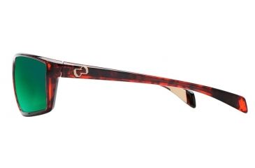 Image of Native Eyewear Sidecar Sunglasses,Maple Tort Frame,Green Reflex Lens,Polarized,158 342 529