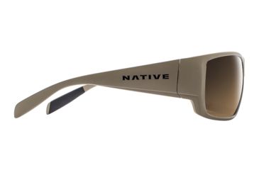 Image of Native Eyewear Sightcaster Bifocal Prescription Sunglasses, Desert Tan Frame, Polarized, 183 936 524BI