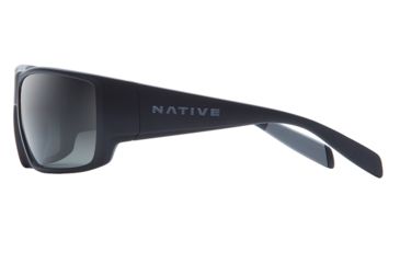 Image of Native Eyewear Sightcaster Bifocal Prescription Sunglasses, Matte Black Frame, Polarized, 183 302 523BI