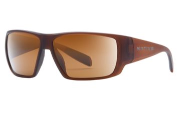 Image of Native Eyewear Sightcaster Bifocal Prescription Sunglasses, Matte Brown Crystal Frame, Polarized, 183 913 524BI