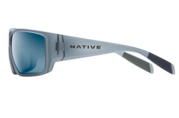 Image of Native Eyewear Sightcaster Bifocal Prescription Sunglasses, Matte Smoke Crystal Frame, Polarized, 183 349 526BI