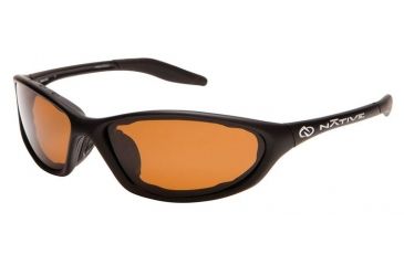 Image of Native Eyewear Silencer Sunglasses, Asphalt Frame, Brown Lens, Polarized, 115 302 515