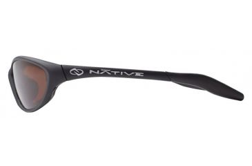 Image of Native Eyewear Silencer Sunglasses, Asphalt Frame, Brown Lens, Polarized, 115 302 515