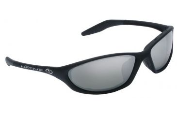 Image of Native Eyewear Silencer Sunglasses, Asphalt Frame, Silver Reflex Gray Lens, Polarized, 115 302 521