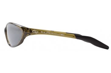 Image of Native Eyewear Silencer Sunglasses, Moss Frame, Silver Reflex Gray Lens, Polarized, 115 356 521