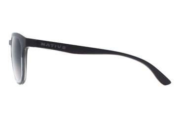 Image of Native Eyewear Sixty-Six Progressive Prescription Sunglasses, Matte Black / Crystal Frame, Polarized, 192 934 528PR