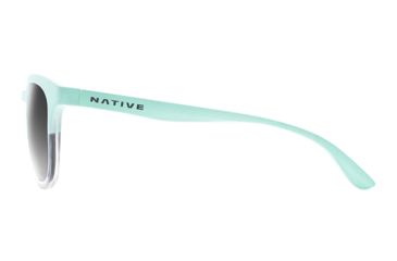 Image of Native Eyewear Sixty-Six Progressive Prescription Sunglasses, Matte Mint / Crystal Frame, Polarized, 192 935 523PR