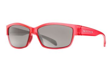 Image of Native Eyewear Toolah Progressive Prescription Sunglasses,Red Frost Frame,Polarized,174 392 528PR