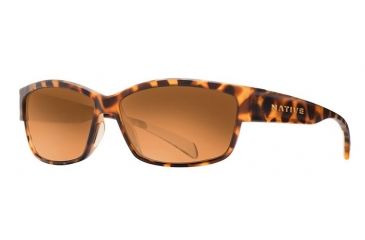 Image of Native Eyewear Toolah Sunglasses, Desert Tort Frame, Bronze Reflex Lens, Polarized, 174 312 527