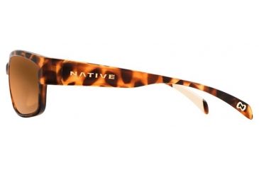 Image of Native Eyewear Toolah Sunglasses, Desert Tort Frame, Bronze Reflex Lens, Polarized, 174 312 527