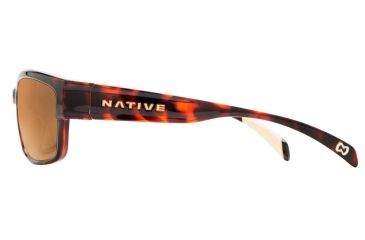 Image of Native Eyewear Toolah Sunglasses,Maple Tort Frame,Brown Lens,Polarized,174 342 524