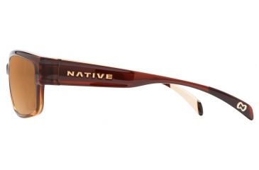 Image of Native Eyewear Toolah Sunglasses,Pale Ale Frame,Brown Lens,Polarized,174 330 524
