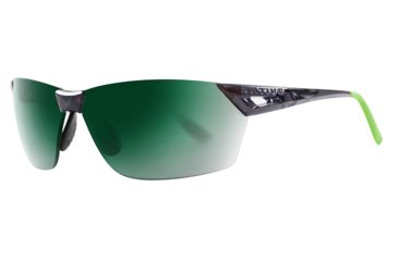 Image of Native Eyewear Vigor AF, Dark Crystal / Green Frame, Green Reflex Lens, 194 929 529